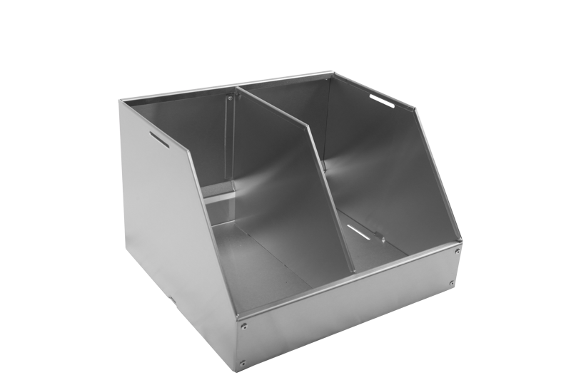 Ablagebox mit 2 Fächern