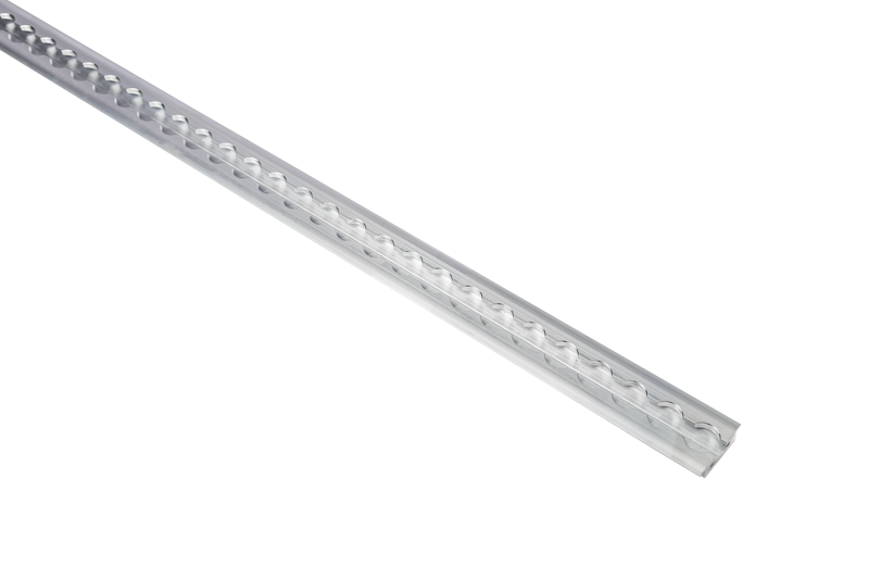 Aluminium-Zurrschiene Halbrund 42 mm