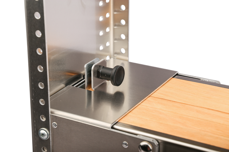 Abklappbare Werkbank für Bautiefe 420 mm